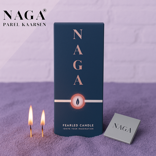 NAGA - Parel kaarsen - Lavendel
