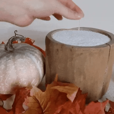 NAGA - Parel Kaarsen - Sneeuw wit