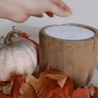 NAGA - Parel Kaarsen - Sneeuw wit